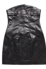 Load image into Gallery viewer, Solid Suit Leather Dress Set
