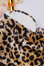 Load image into Gallery viewer, Leopard Print Zip Front Bustier
