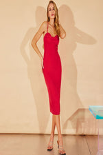 Load image into Gallery viewer, Spaghetti Strap Midi Dress
