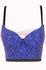 Load image into Gallery viewer, All-Over Rhinestone Bustier
