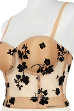 Load image into Gallery viewer, Floral Mesh Bustier
