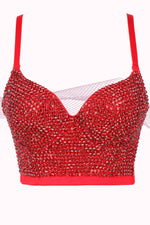 Load image into Gallery viewer, All-Over Rhinestone Bustier
