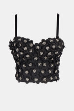 Load image into Gallery viewer, Flower Embellishment Bustier
