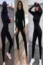 Load image into Gallery viewer, Jumpsuit Streetwear Long Sleeve Bodycon
