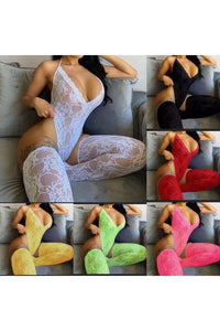 Lingerie Bodysuits Transparent Lace