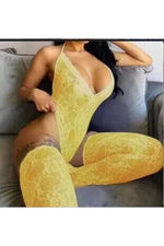 Load image into Gallery viewer, Lingerie Bodysuits Transparent Lace

