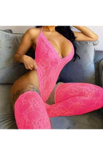 Load image into Gallery viewer, Lingerie Bodysuits Transparent Lace
