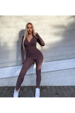 Load image into Gallery viewer, Streetwear White Knitted Sexy Bodycon Jumpsuit Women Female

