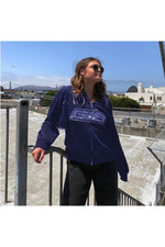 Load image into Gallery viewer, Rhinestone Long Sleeve Sweatshirt Hoodies Oversized Streetwear
